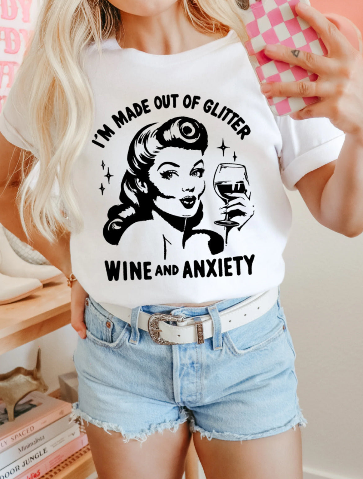 Wine Glitter and Anxiety