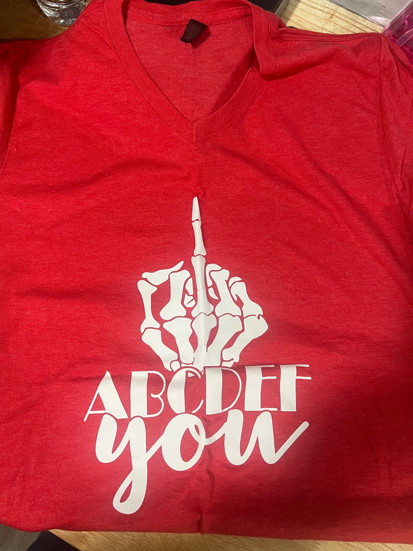 ABCDEF U SHIRT