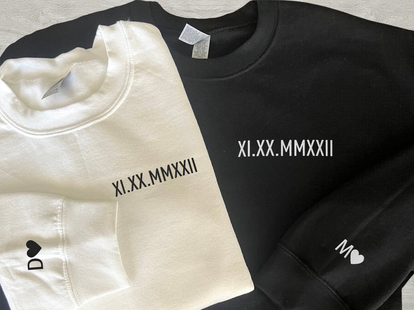 Personalized Couple Sweatshirts