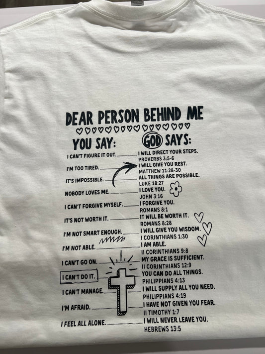 Person Behind Me Shirt