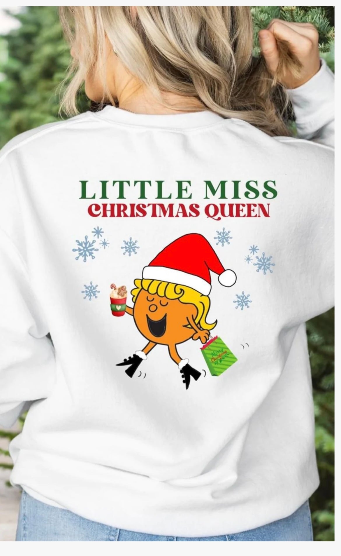 Little Miss Christmas Queen Shirt