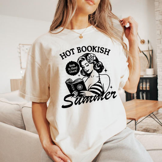 Hot Bookish Summer Shirt