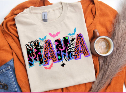 Mama Leopard Skelly Shirt